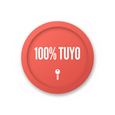 100% tuyo — tu dominio y tu sitio son tuyos